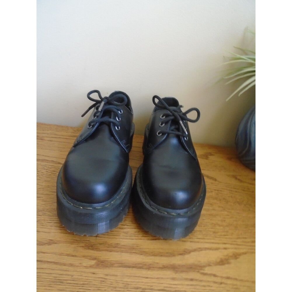 Dr. Martens 1461 Quad platform Oxfords Women’s Black Size 9 ladies